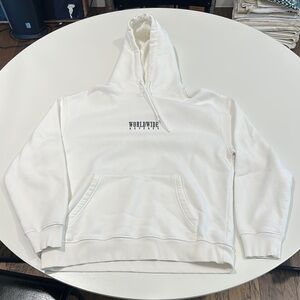 Topman Pure White Hoodie Size M